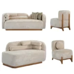 مبل راحتی 7 نفره لوکا مبل مدل لومان